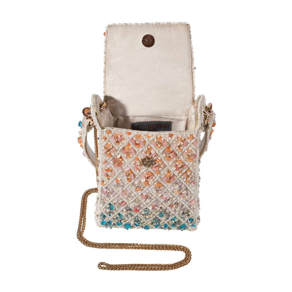 Mozaika Long Trapezium with Handle Bag Sublime Pastel Multi