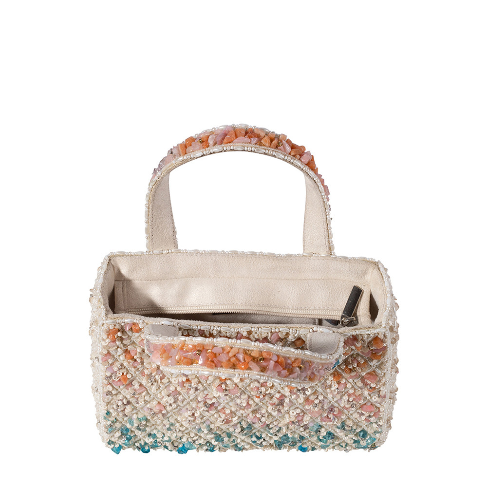 Mozaika Medium Rectangular Basket Sublime Pastel Multi