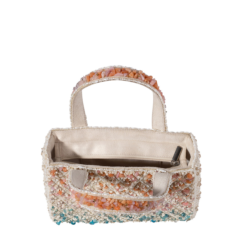 Mozaika Medium Rectangular Basket Sublime Pastel Multi