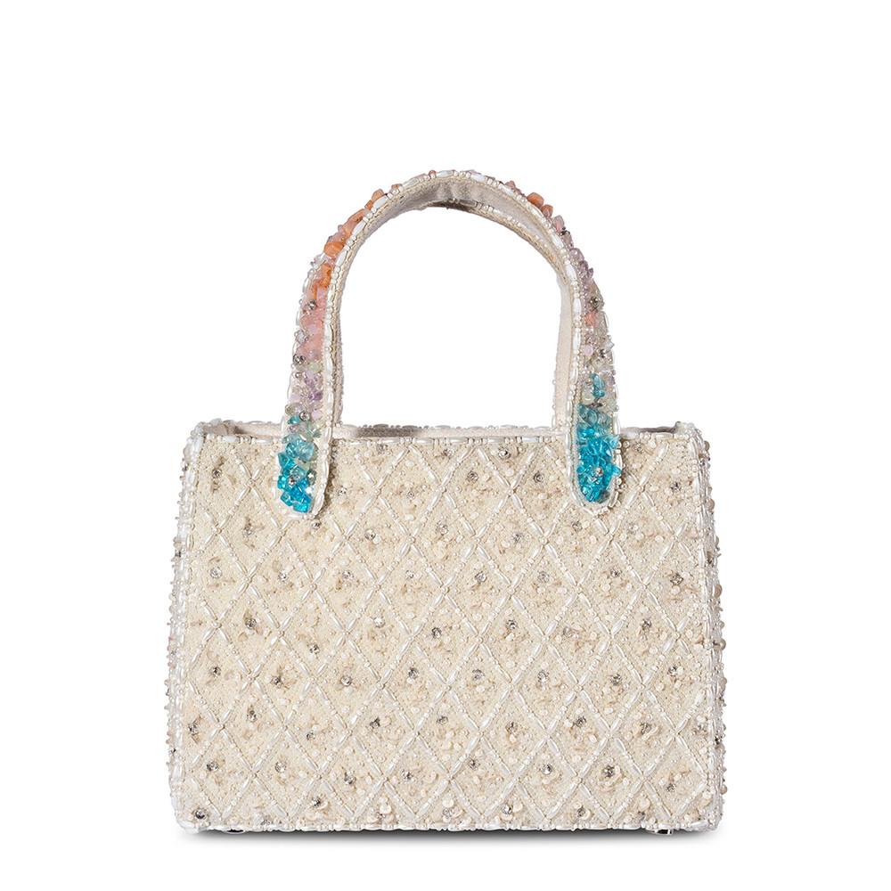 Mozaika Medium Rectangular Basket Sublime Pastel Multi