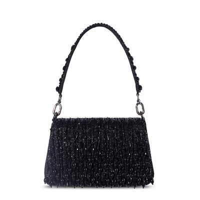 Opal Medium Trapezium with Handle Bag Heritage Black